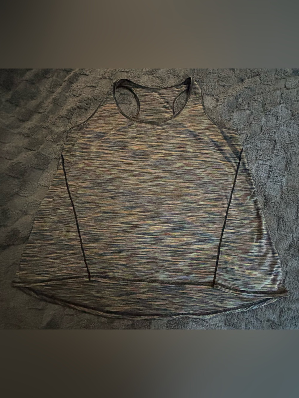 Livi Active Multicolor Space-Dye Racerback Tank